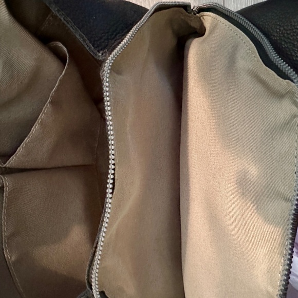 AMERICAN LEATHER CO - Liberty Leather Shoulder Bag Black - Picture 5 of 11